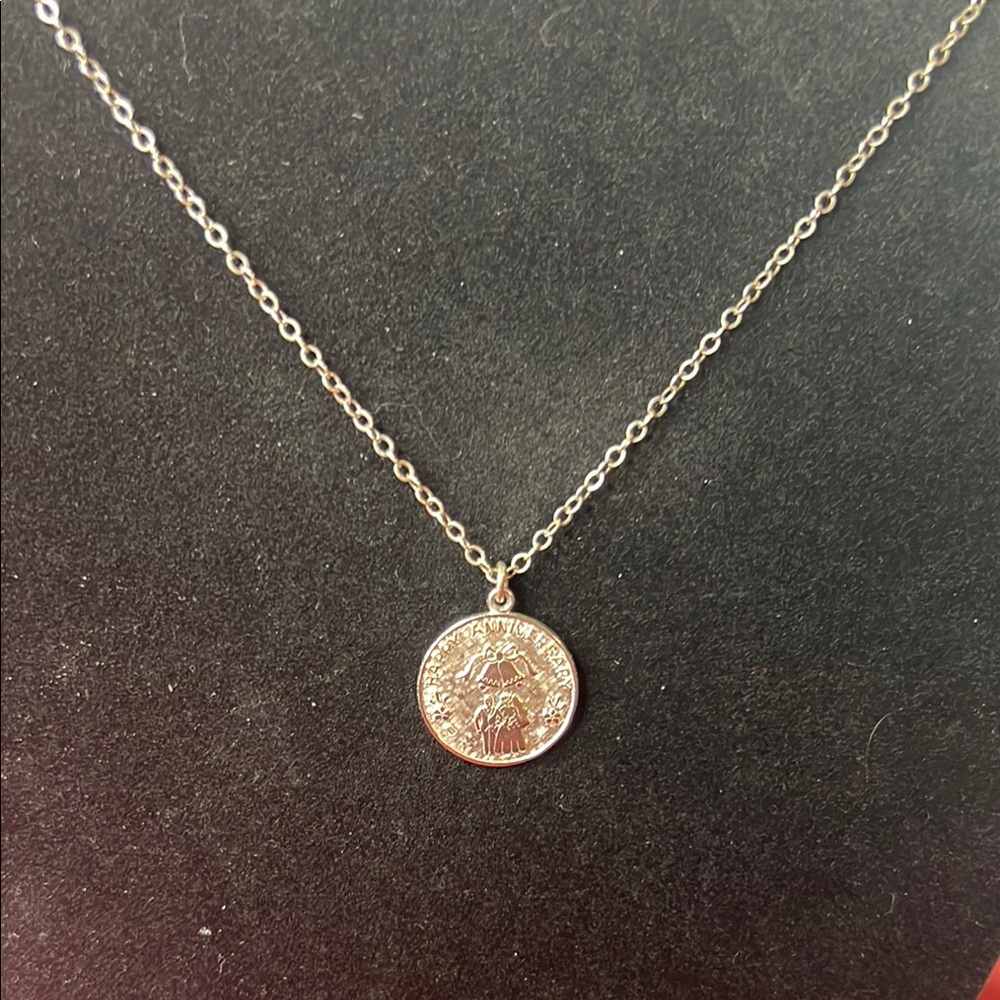 .925 WELLS STERLING “Happy Anniversary,” necklace